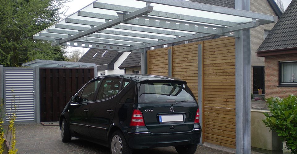 Carport: modernes Design ✓ Vorteile ✓ und mehr ✓